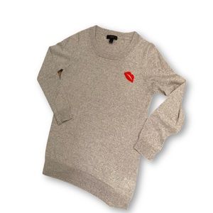 J.Crew Kiss Crew Neck Sweater